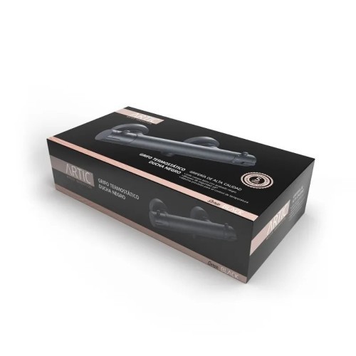 Grifo Termostático de Ducha Negro Artic - 3 Grifo Termostático de Ducha Negro Artic - 3