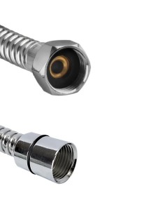 Flexo Ducha Acero Inoxidable Extensible 1,7-2M Artic - 1 2