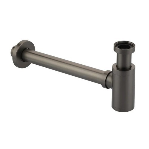 Sifón Visto Lavabo Titanio Mate 1 1/4" x 32MM Artic - 1