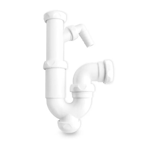 Sifón Curvo Extensible Simple Lavadora 1 1/2" Artic - 1