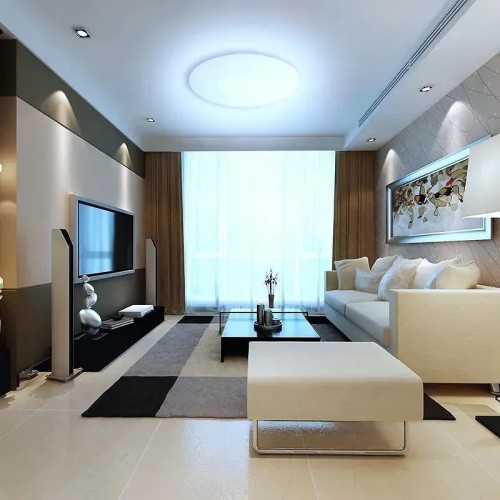 Plafón LED Interior Cuadrado Extraplano Matel 48W  (Fría, Neutra) - 2