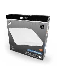 Plafón LED Matel redondo extraplano 48W (Fría, Neutra) - 1 2