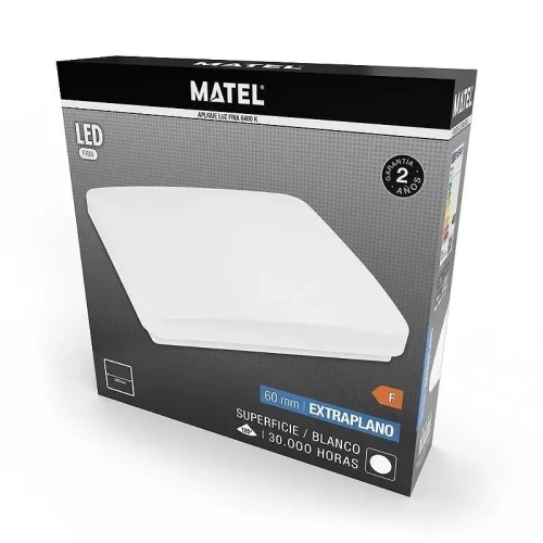 Plafón LED Matel redondo extraplano 48W (Fría, Neutra) - 2