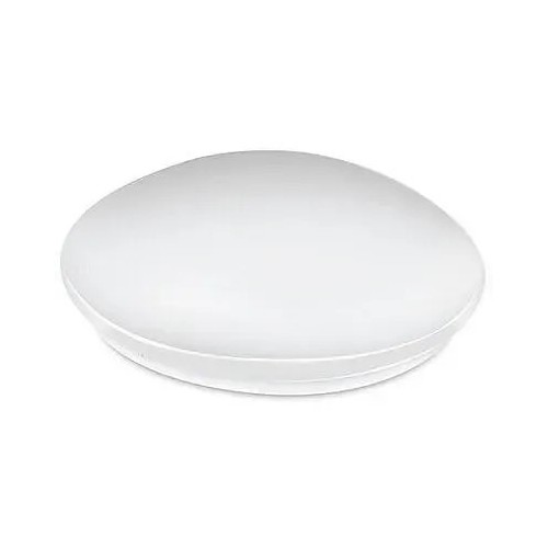 Plafón LED Superficie Redondo Matel Blanco 18W Cálida - 1