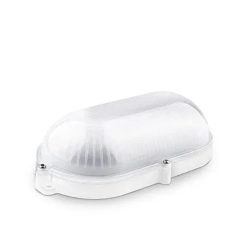 Plafón LED Oval IP65 para Exterior Blanco Matel 9W (Fría, Neutra) - 1 Plafón LED Oval IP65 para Exterior Blanco Matel 9W (Fría, Neutra) - 1