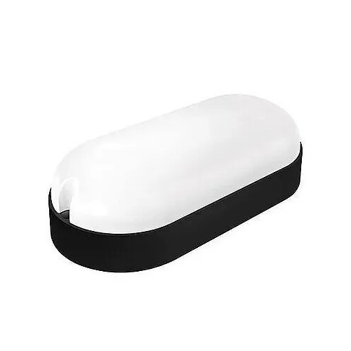 Plafón LED Oval IP65 para Exterior Negro Matel 7W (Fría y Neutra) - 1