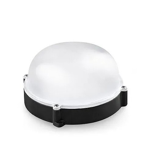 Plafón LED Redondo Exterior Negro IP65 12W (Fría, Cálida, Neutra) - 1 Plafón LED Redondo Exterior Negro IP65 12W (Fría, Cálida, Neutra) - 1