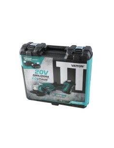 Amoladora 115MM 20V Vatton con 1 batería 4.0Ah - 1 2