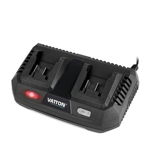 Base de Cargador Rápida Doble 20V 3.0AH Vatton - 1
