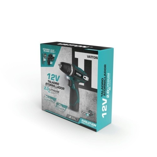 Taladro Atornillador 12V Vatton 1 Batería 2.0 Ah - 2