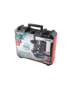 Taladro Percutor Atornillador 20V Brushless Vatton 2 Baterías 4.0 Ah - 1 2