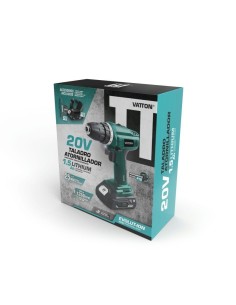 Taladro Atornillador 20V Vatton 1 Batería 1.5 Ah - 1 2