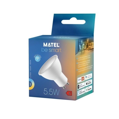 Bombilla LED Dicroica GU10 Smart Wifi Matel 5,5W CCT - 2