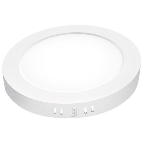 Downlight LED PC Redondo Superficie Blanco Matel 18W (Fría, Neutra) - 1