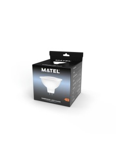 Bombilla LED MR16 Matel Chip Samsung 5W 120º (Fría, Cálida y Neutra) - 1 2