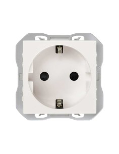 Base Enchufe Schuko Blanca 16A Simon 270 20000432-090 - 1