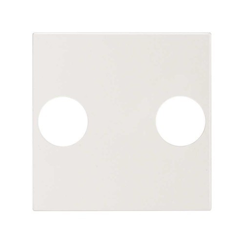 Tapa para Toma Antena R-TV+SAT Blanca 20000053-090 Simon 270 - 1