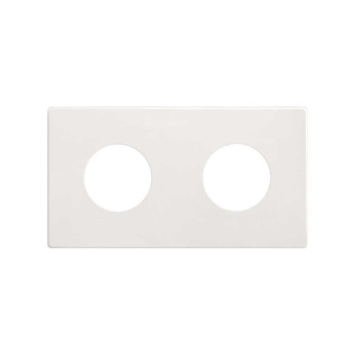 Marco 2 Elementos Shuko Clean Blanca 27110620-090 Simon 270 - 1