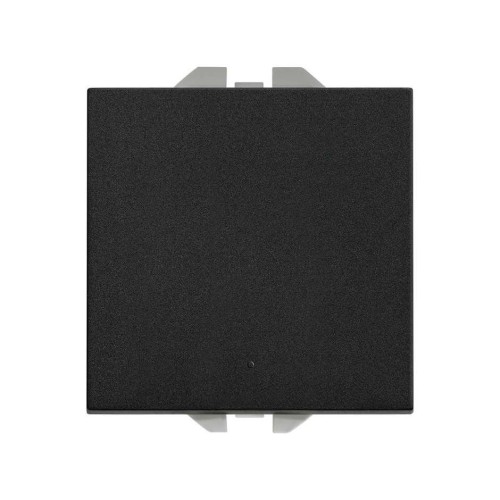 Interruptor Pulsador Ancho Negro Mate 10AX 20000101-098 Simon 270 - 1