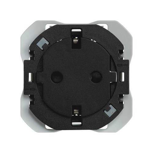 Toma Clean Schuko Negro Mate 16A 20000434-098 Simon270 - 1
