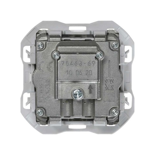 Toma R-TV+SAT Intermedia Negro Mate 20000487-098 Simon 270 - 2