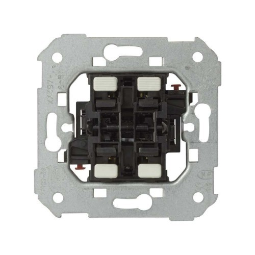 Doble Conmutador Simon 75397-39 embornamiento rápido - 1 Doble Conmutador Simon 75397-39 embornamiento rápido - 1