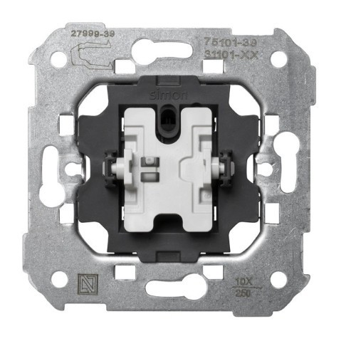 Mecanismo Interruptor Unipolar Simple AX Simon 75101-39 - 1