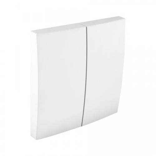 Tecla Doble Cruzamiento Blanca 90614T BR Logus 90 Efapel - 1