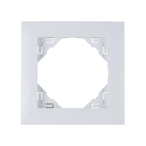 Marco 1 Elemento Simple Blanco Efapel 90910T BR Logus 90 - 1