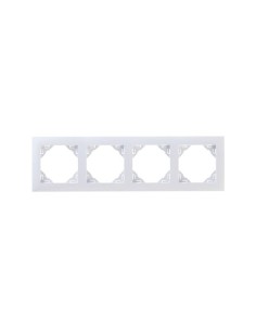 Marco 4 Mecanismos Blanco Efapel 90940T BR Logus 90 - 1