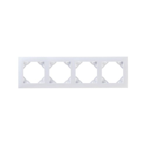 Marco 4 Mecanismos Blanco Efapel 90940T BR Logus 90 - 1