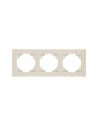 Marco Triple Mecanismos Marfil Efapel 90930T MF Logus 90 - 1