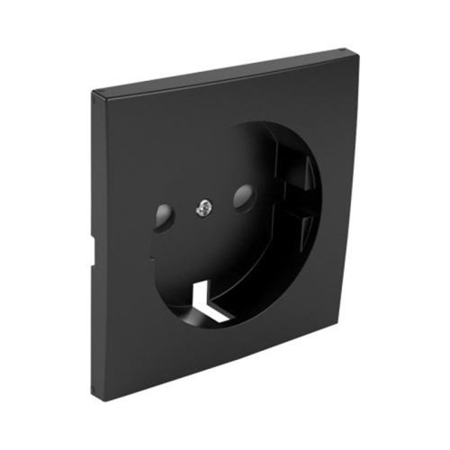 Tapa Toma Corriente Negro Mate 90632T PM Logus 90 Efapel  - 1
