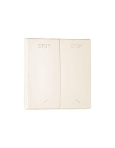 Tecla Doble Marfil Persianas 90613T MF Logus 90 Efapel - 1