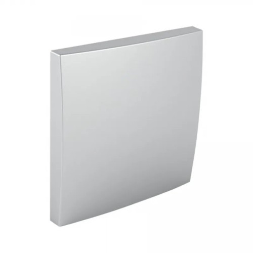 Tecla Simple Unipolar Aluminio 90601T AL Logus 90 Efapel - 1