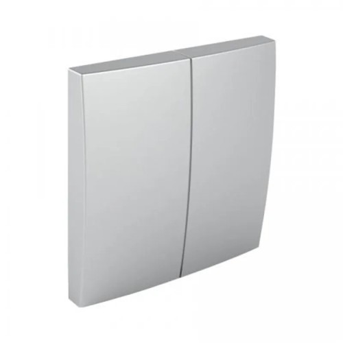 Doble Tecla Conmutador de Cruce Aluminio Logus 90 Efapel 90614T AL - 1