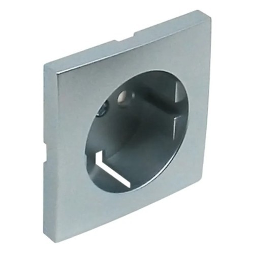 Tapa Aluminio Enchufe Shuko 90632T AL Logus 90 Efapel - 1