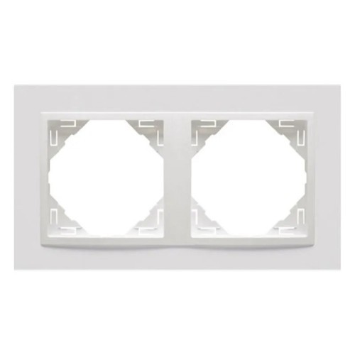 Marco 2 Elementos Blanco Efapel Logus 90 90920T BB Animato - 1