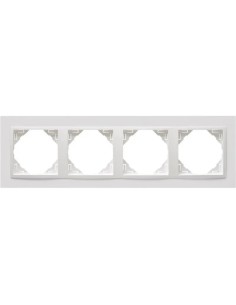 Marco 4 Elementos Blanco Animato 90940T BB Efapel Logus 90 - 1