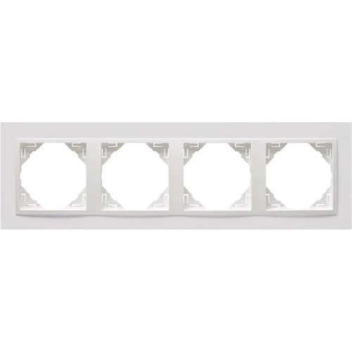 Marco 4 Elementos Blanco Animato 90940T BB Efapel Logus 90 - 1
