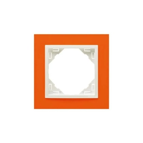 Marco Simple 1 Elemento Efapel 90910T JG Logus 90 Animato Naranja - 1