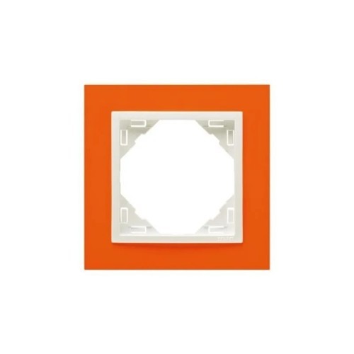 Marco Simple 1 Elemento Efapel 90910T JG Logus 90 Animato Naranja - 1