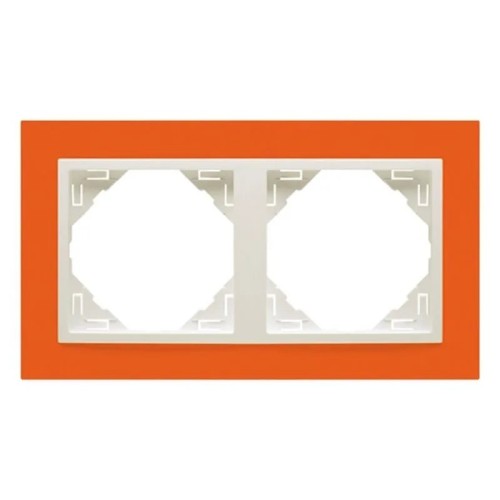 Marco Naranja 2 Elementos Animato Efapel Logus 90 90920T JG - 1