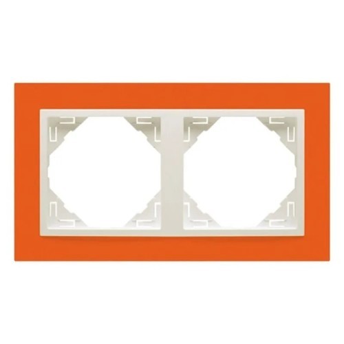 Marco Naranja 2 Elementos Animato Efapel Logus 90 90920T JG - 1