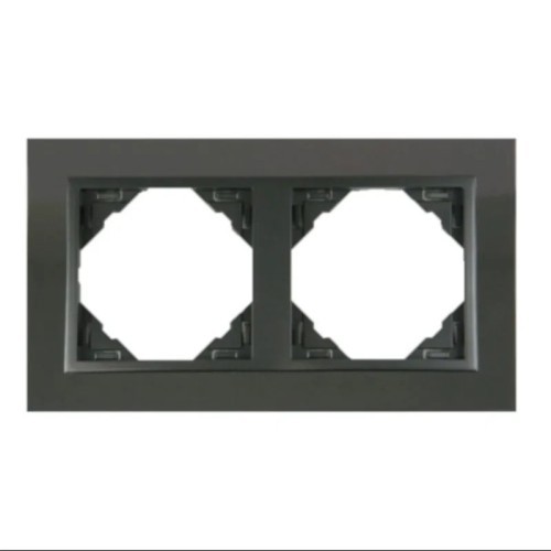 Marco 2 Elementos Gris Efapel Logus 90 90920T SS Animato - 1