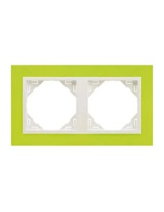 Marco Verde 2 Mecanismos 90920T DG Efapel Logus 90 Animato - 1