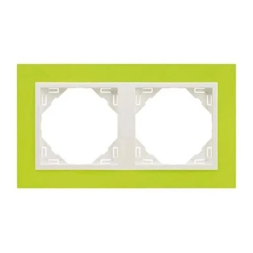 Marco Verde 2 Mecanismos 90920T DG Efapel Logus 90 Animato - 1