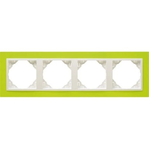 Marco 4 Elementos Verde Efapel Logus 9090940T DG Animato - 1
