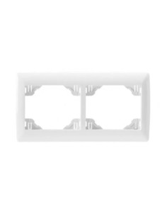 Marco 2 Elementos Blanco Efapel Sirius 70 70921T BR