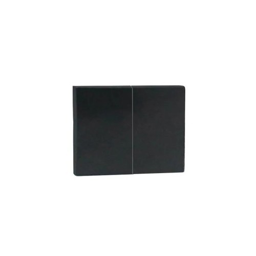 Doble Tecla Antracita Interruptor Conmutador Efapel Sirius 70 70611T AT